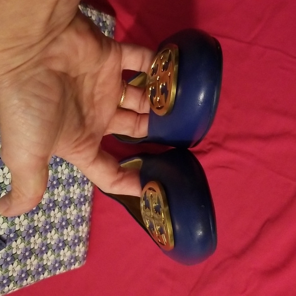 Tori burch blue shoes - Picture 3 of 8